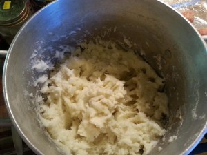 Mashed Potatoes. Stuffing Muffins Recipe. A Saucey Gent.