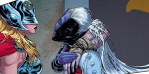 Malekith's hair is "off-putting, and it slithers around behind him."