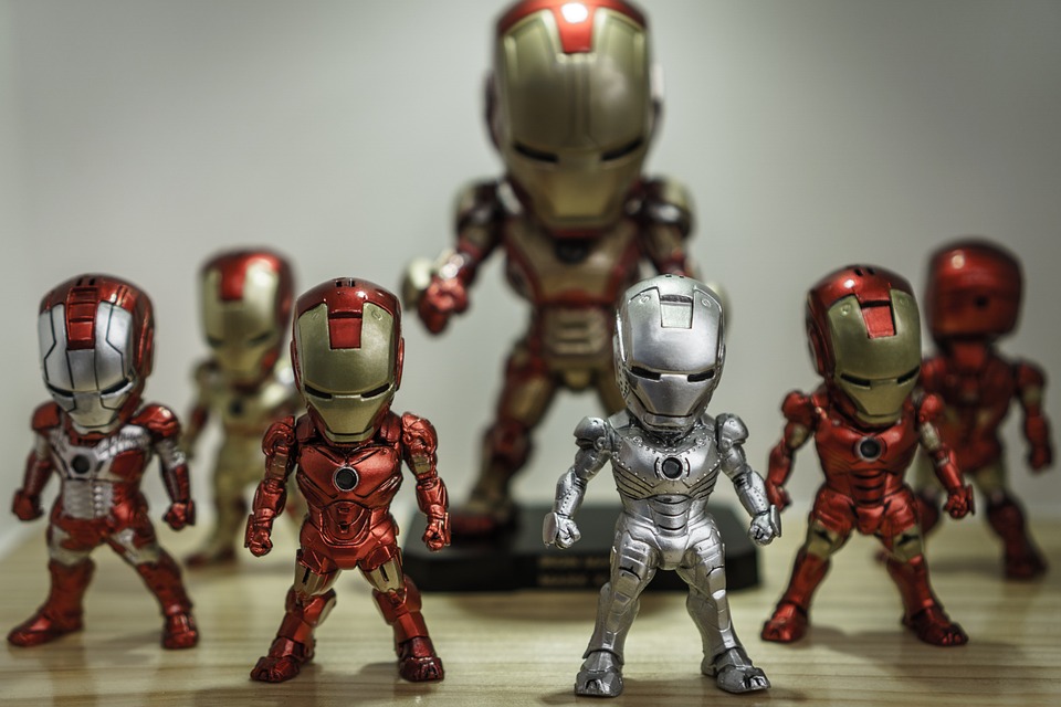Decorate with Iron Man