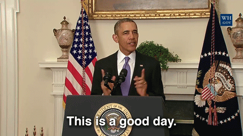 good day Obama